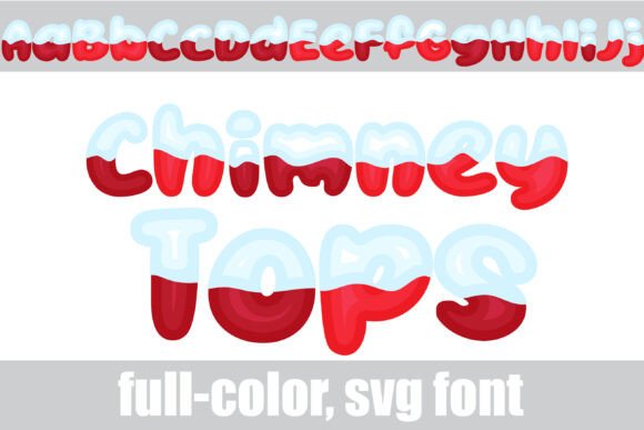 Chimney Tops: A Charming Winter-Inspired Typeface for Web Design