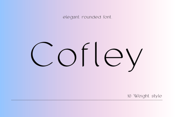 Discover Cofley: A Versatile Sans Serif Typeface for Modern Web Design