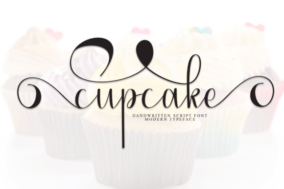 Discover Cupecake: A Charming Handwritten Display Font