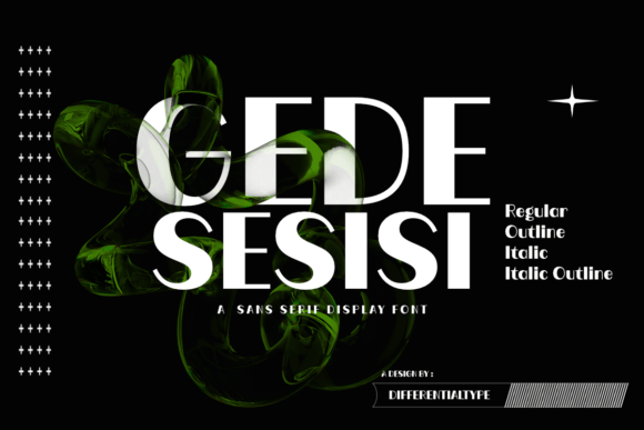 Discover Gede Sesisi: A Versatile Sans Serif Font for Crafters