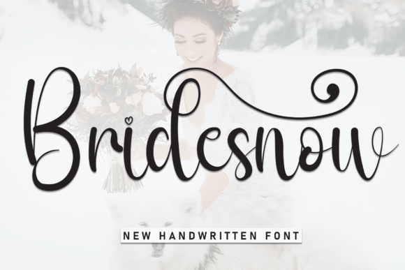 Enhance Your Brand with Bridesnow: A Charming Handwritten Font