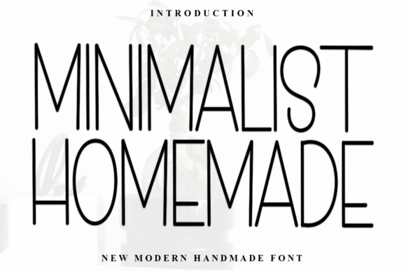 Enhance Your Brand with Minimalist Homemade Font