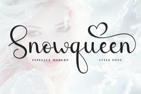 Enhance Your Brand with Snowqueen: A Charming Handwritten Font