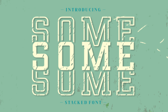 Enhance Your Web Design with Some: A Stylish Slab-Display Typeface
