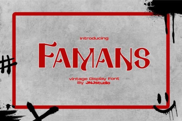 Famans Font: Elevating Editorial Design with Vintage Charm