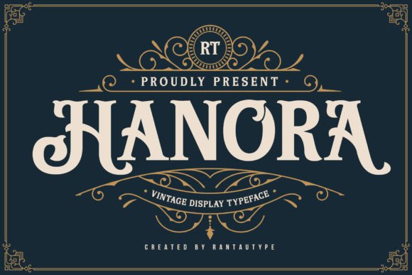 Hanora: A Serif Font with Modern Elegance