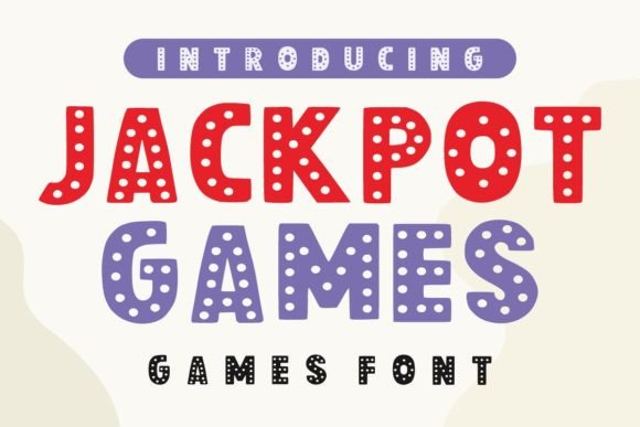Jackpot Games: The Perfect Font for Creative Makers