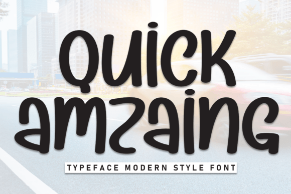 Quick Amazing Font for Handmade Crafts