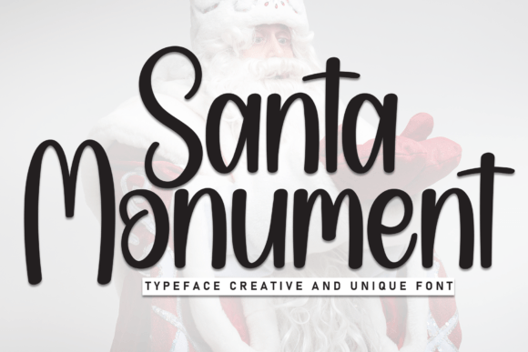 Santa Monument Font: Adding Warmth to Business Branding