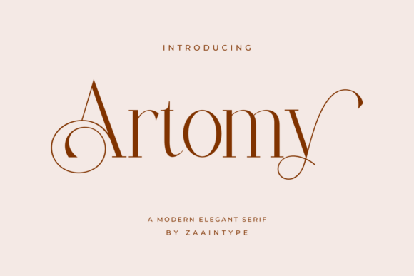 Transform Your Brand with Artomy: A Bold Display Font