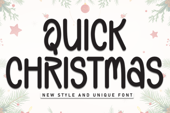 Transform Your Brand with Quick Christmas Font